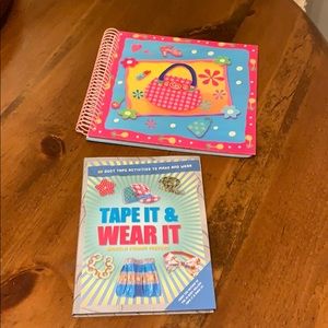 Duct Tape activities book and Kids scrapbook